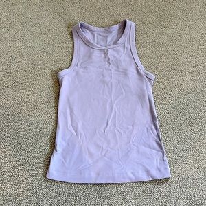 Lululemon light purple tank top